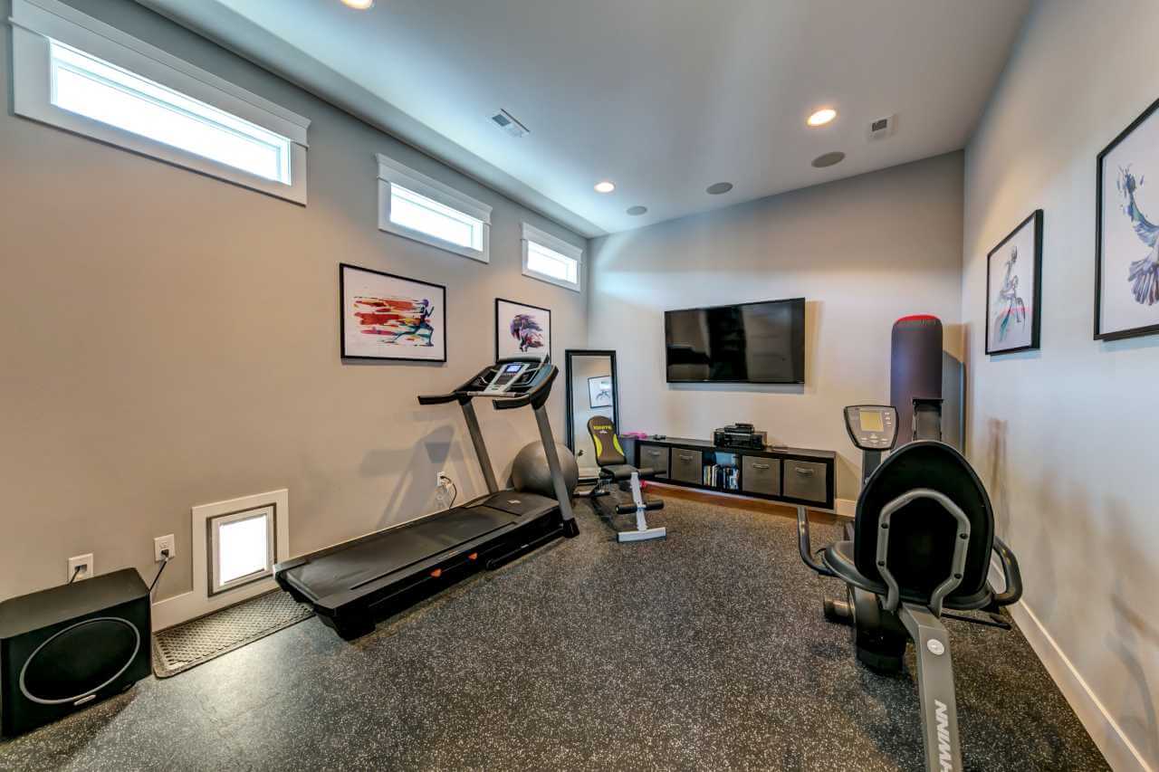 home gym Prodigy Homes